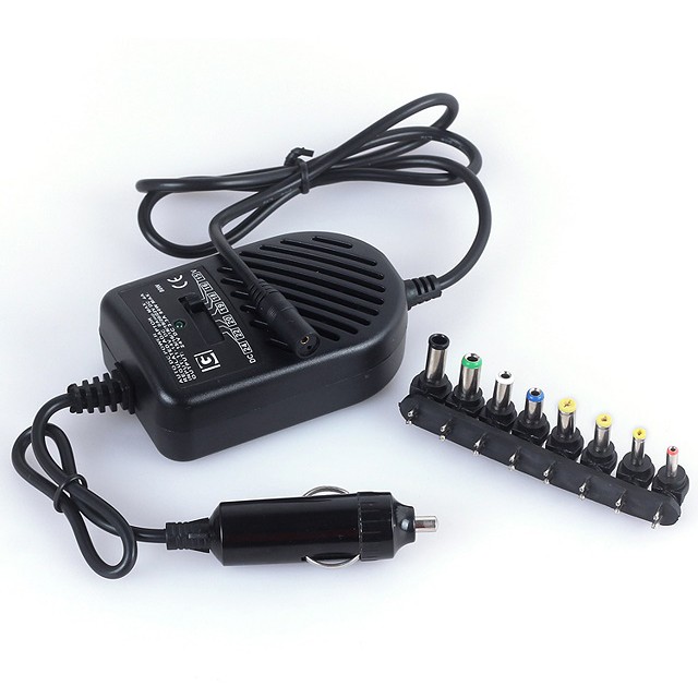 80w車充 車載筆記型電腦電源12v 24v充電器多功能車用充電器 萬用車充 蝦皮購物