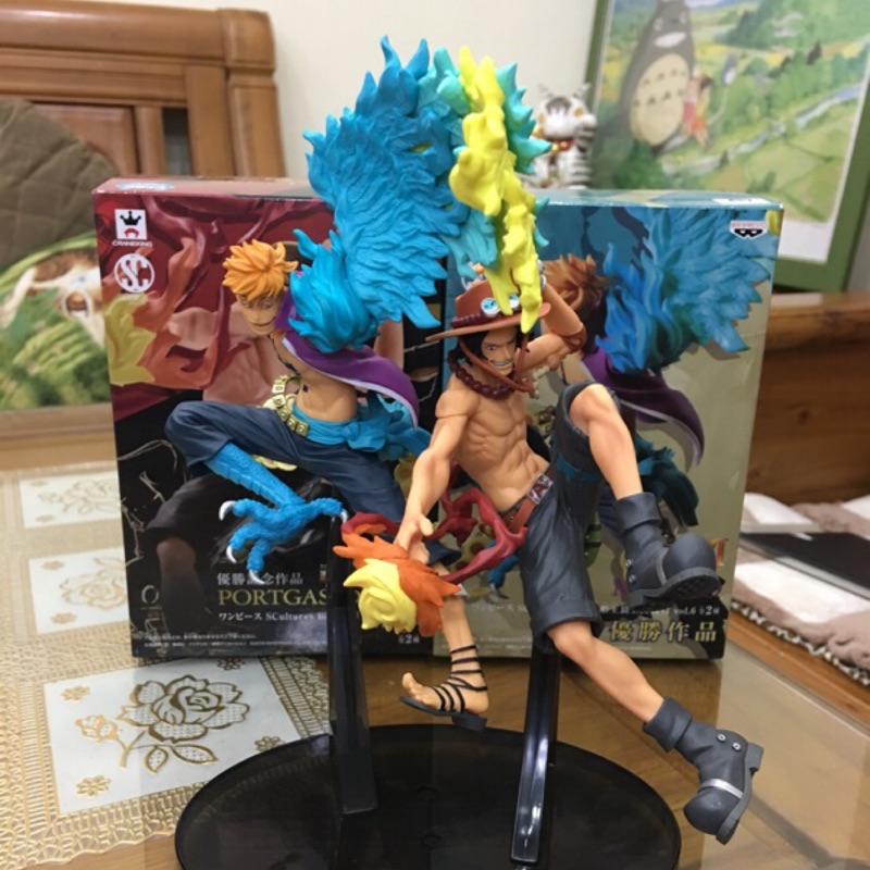 航海王海賊王banpresto 景品白證代理金證海賊王sc 造型王頂上決戰6 Sp 馬可 艾斯 蝦皮購物