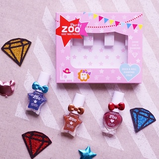 【zoo ㄖㄨˋ】兒童拋棄式指甲油｜組合裝｜ 咩橘可magic派對《ally’s shop曖麗》