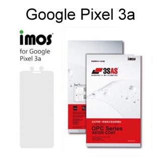 免運【iMos】3SAS系列保護貼 Google Pixel 3a (5.6 吋) 超潑水、防污、抗刮