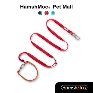 【現貨速發】HamshMoc 多功能狗狗牽引繩 一拖二雙頭可調整寵物牽繩 解放雙手狗鏈 遛狗繩高級犬用寵物用品小中大型犬