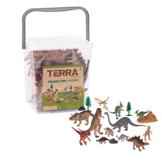 美國 TERRA 史前世界/恐龍玩具(情境桶)【麗兒採家】