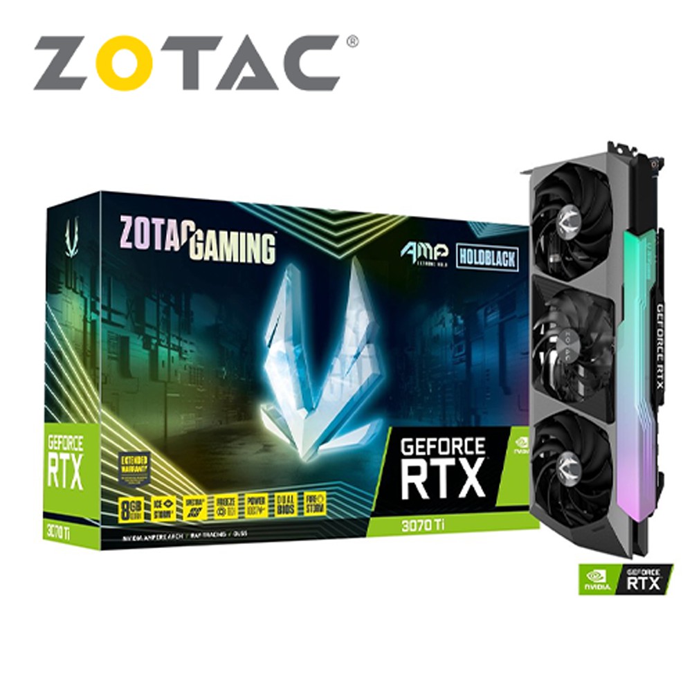 ZOTAC 索泰 RTX3070Ti AMP Extreme Holo 8G 顯示卡 現貨 廠商直送