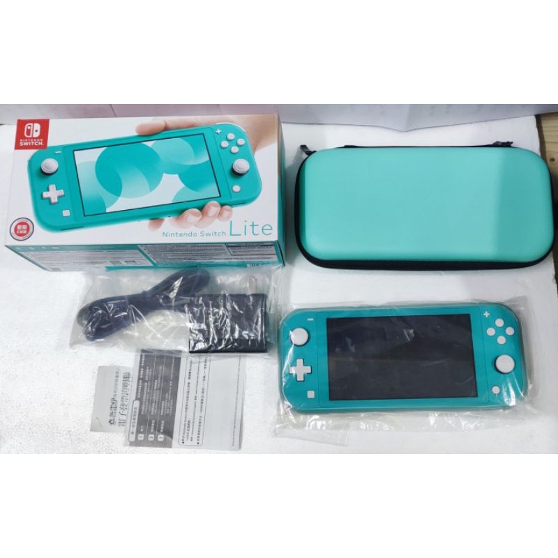 【遊戲主機-99%新】任天堂 Switch Lite［藍緑色］
