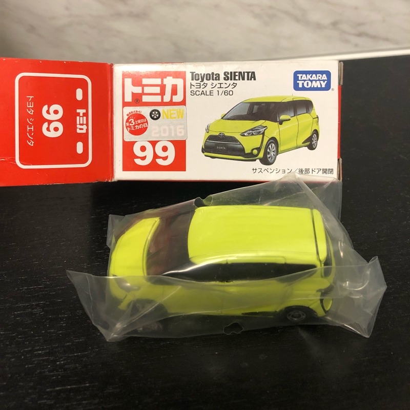 Tomica TAKARA Toyota Sienta