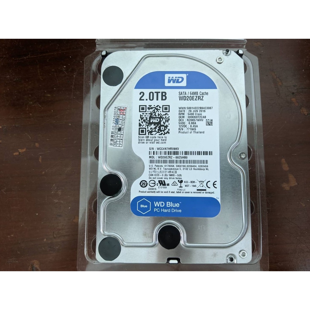 WD20EZRZ的價格推薦 - 2022年7月| 比價比個夠BigGo