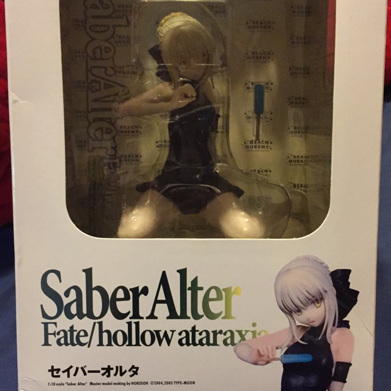 Fate fgo saber alter 命運停駐之夜 泳裝黑賽巴 港版公仔 冰棒 性感