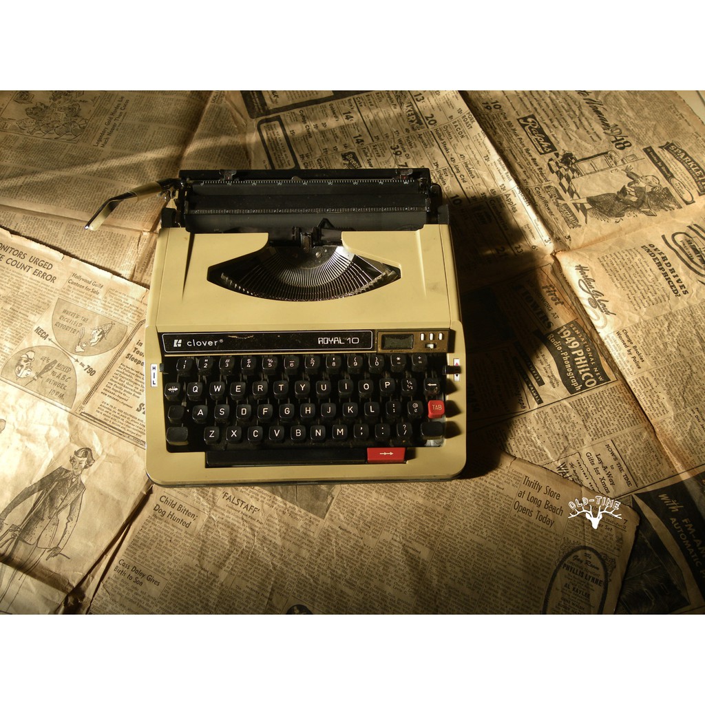 【老時光】早期打字機A-1(正常使用)