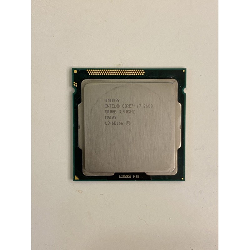CPU i7 2600 二手  無盒、無風扇，可正常使用 intel