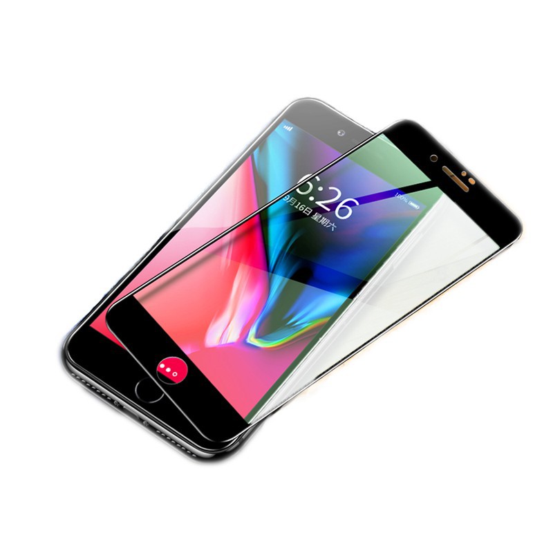 大弧滿版熱彎曲面全屏蘋果iPhone SE2 / iPhone7 / iPhone8 4.7吋鋼化玻璃膜 現貨 廠商直送