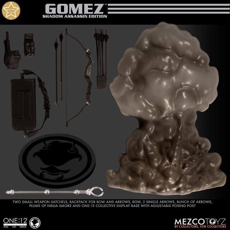 mezco shadow assassin gomez
