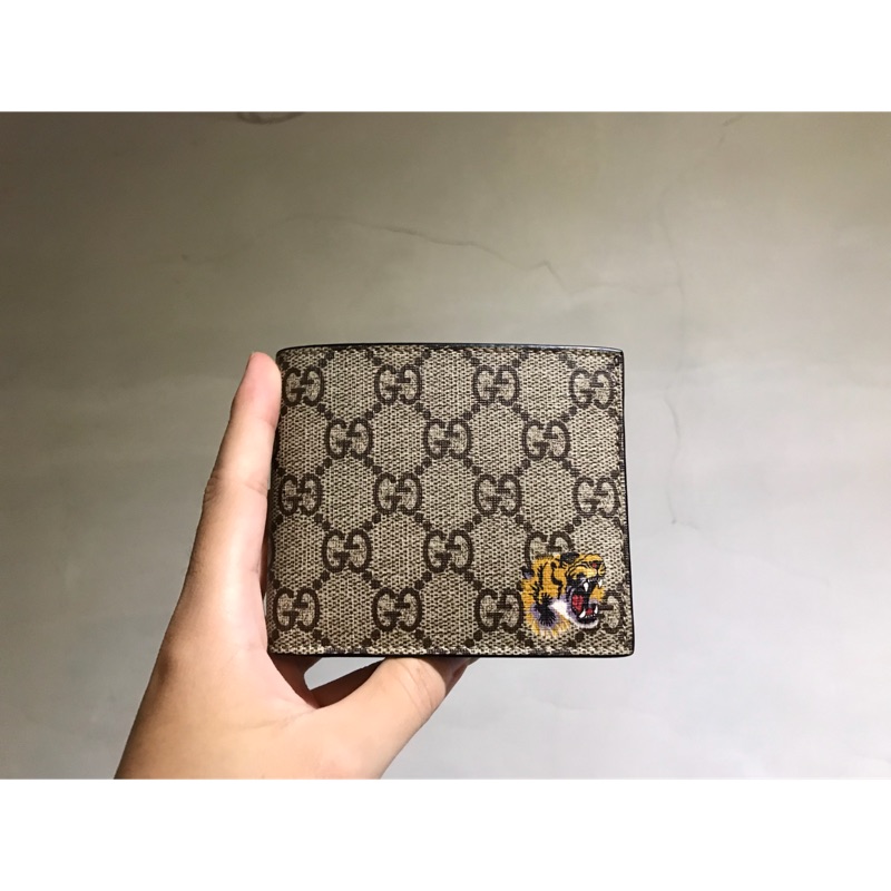 Gucci小虎頭短夾 蝦皮購物