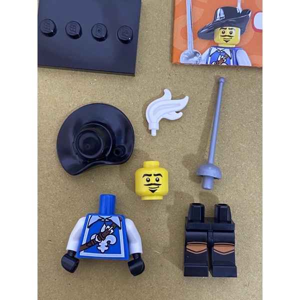 LEGO 樂高 人偶 西洋劍士 第四代人偶包 8804