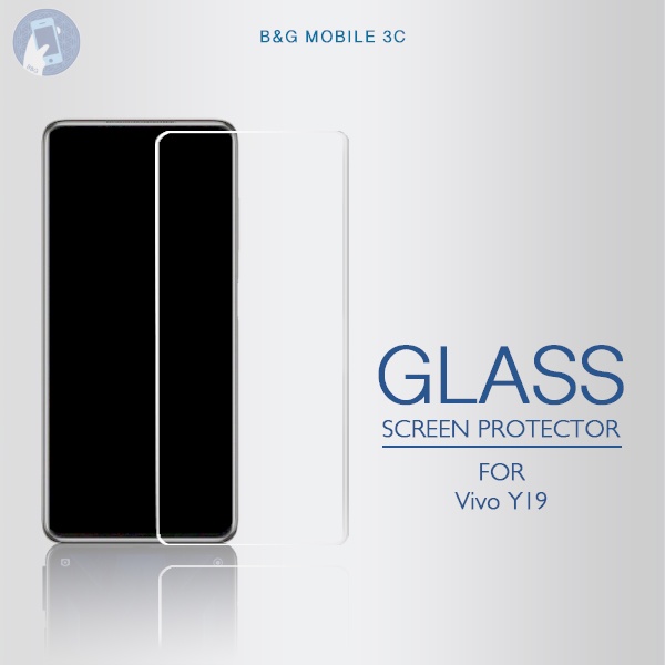 For Vivo Y19 Screen Protector Tempered Glass NoFrame