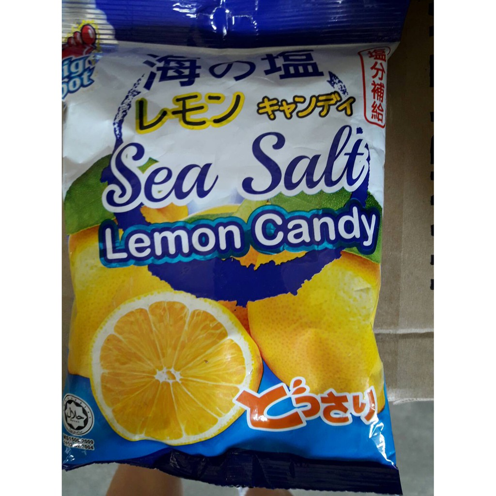 馬來西亞　BF　海鹽 檸檬糖  (經濟包150g)