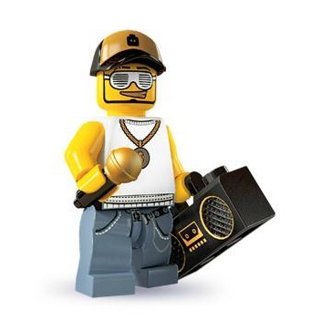 LEGO Minifigures Series 3 樂高3代 第3季 8803 #15嘻哈歌手