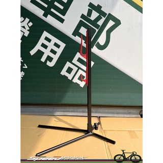 【速度公園】BCCN 方管樹狀直立式停車架 軟質塑膠勾 底座加大更穩固 維修架 停車架 紅色 立車架
