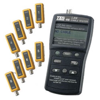【含稅-可統編】泰仕 TES-46 尋線器 網路纜線測試器 RJ45 BNC 同軸電纜 雙絞線