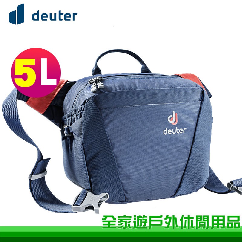 【全家遊戶外】Deuter 德國 TRAVEL Belt 5L 腰包 深藍/3910120/德國專業旅遊包/戶外健行包