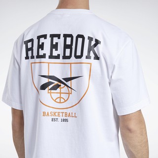 REEBOK CLASSICS BASKETBALL TEE 籃球 復古 短袖T 休閒T 運動 白色 HB5982