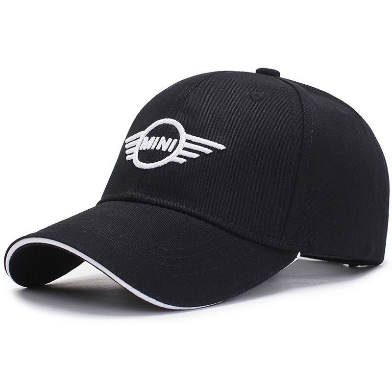 MINI COOPER帽子benz AMG AUDI車標棒球帽登山遮陽帽