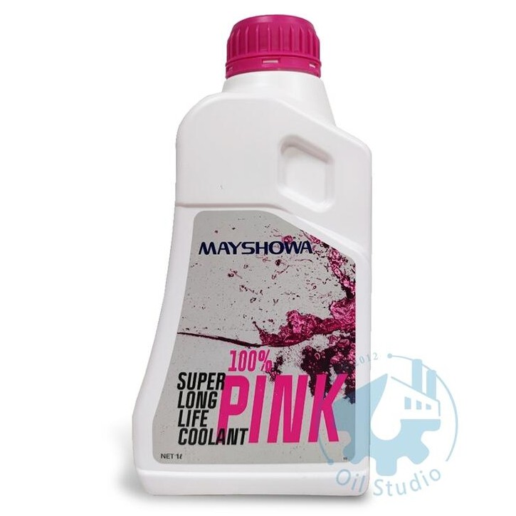《油工坊》MAYSHOWA 100% SUPER LLC 長效型水箱精 粉紅色 1公升