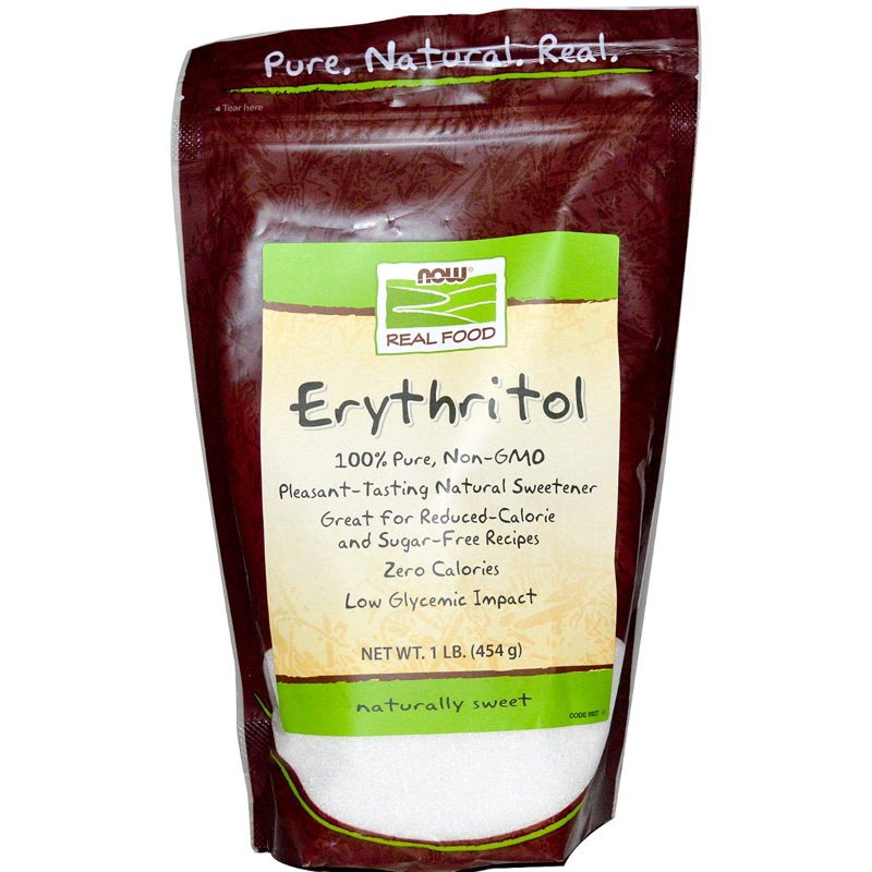 預購🇺🇸美國 Now Foods 赤藻醣醇 Erythritol 代糖 烘焙 生酮低醣 天然