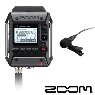 ZOOM F1-LP 領夾麥克風 隨身錄音機 公司貨