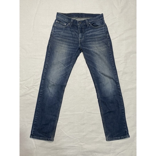 Levi’s levis 511 W30 L30 (045110460) 二手深藍刷色修身牛仔褲 男