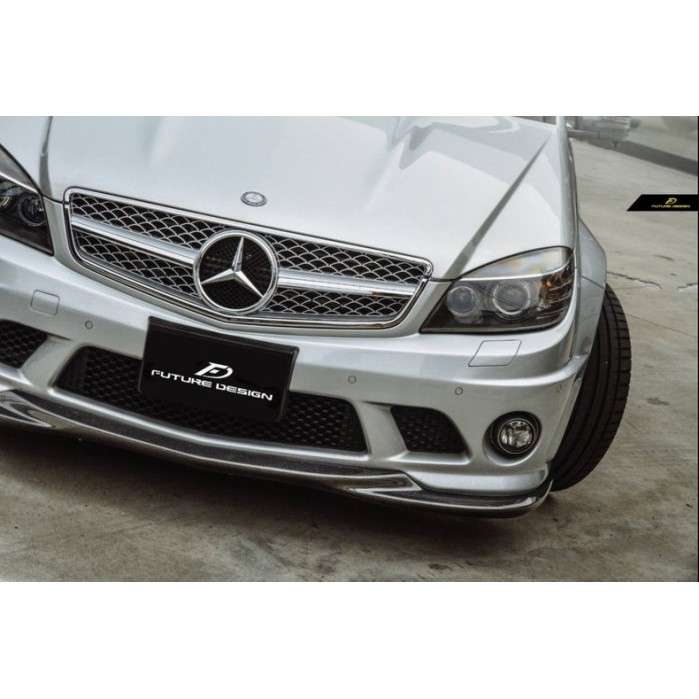 【Future_Design】賓士 BENZ W204 前期 正 C63 專用 銀底新款 一線大星水箱罩 現貨