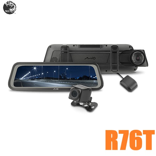 Mio R76t Gps 雙鏡頭全屏觸控式電子後視鏡 行車紀錄器 有問有優惠 不問沒機會 蝦皮購物