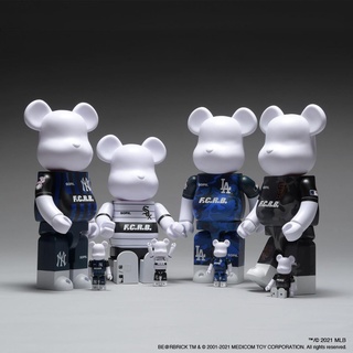 ☆AirRoom☆【現貨】BE@RBRICK 庫柏力克熊 FCRB MLB 100% 400% 聯名 公仔