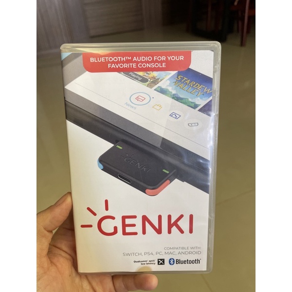 Genki 藍牙音訊無線傳輸器 switch