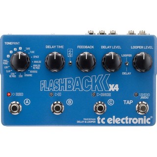 [送短導免運] TC Electronic Flashback X4 單顆 空間系 效果器 [唐尼樂器]