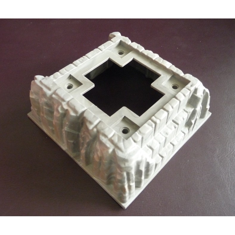 【小荳二手樂高】LEGO 深灰色 16x16 立體岩石底板 Baseplate, Raised (內有示意圖)