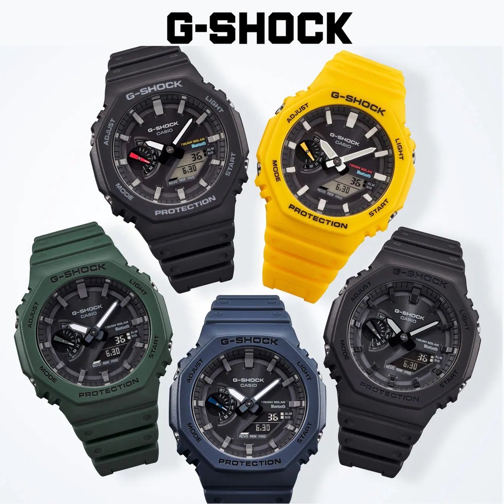 【G-SHOCK】GA-B2100 八角造型系列 CASIO太陽能x藍牙連線/45mm/公司貨【第一鐘錶】