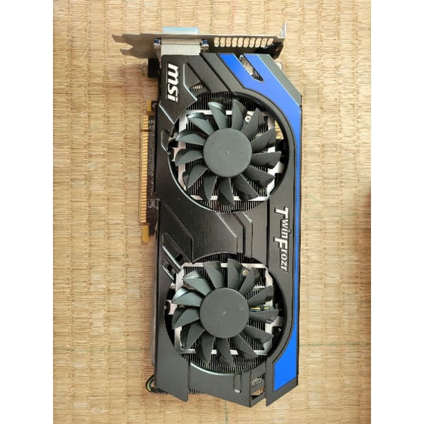 msi gtx660ti 2g 顯示卡 效能接近gtx750 gtx660