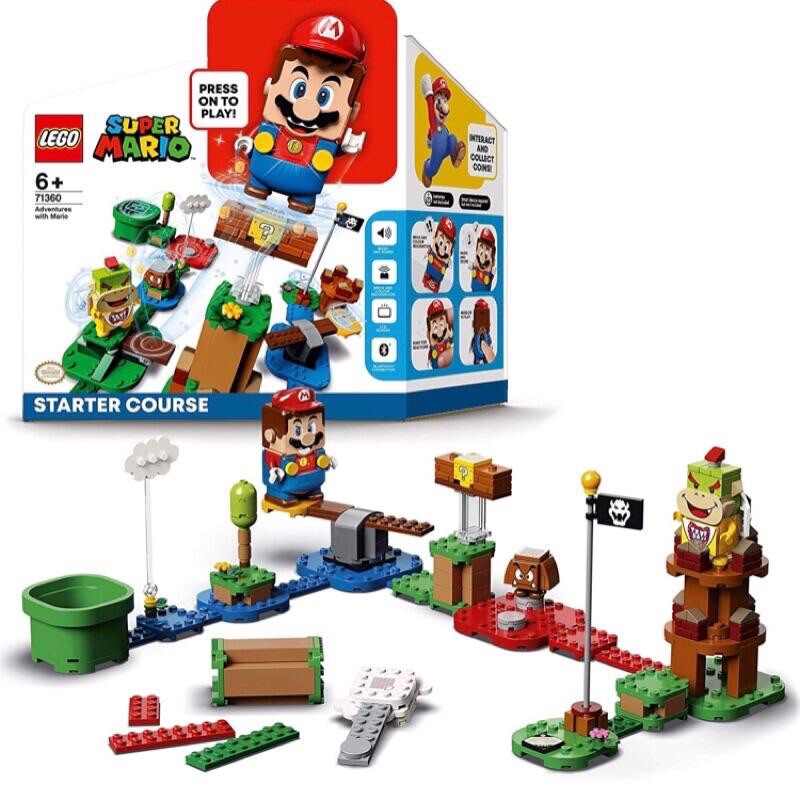 （近全新）LEGO 71360 超級瑪利歐系列 瑪利歐冒險主機