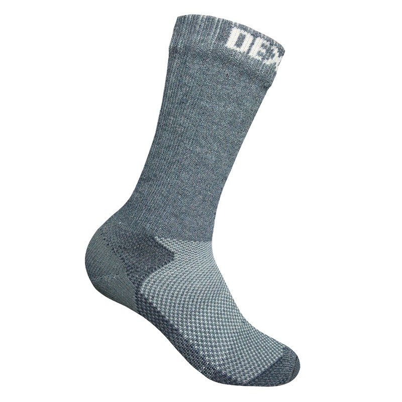「自己有用才推薦」DexShell Terrain Walking DS828HG 高筒地形徒步防水襪 麻灰色 三防手套