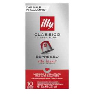 【首購送試喝膠囊】 義大利 ILLY 咖啡膠囊 (10顆/盒) Nespresso 規格 【小玩意兒二館】