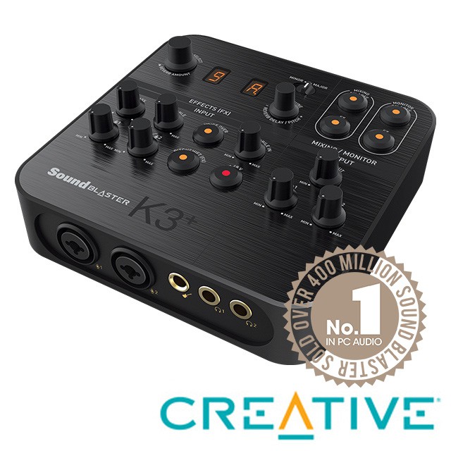 Creative SOUND BLASTER K3 手機直播 Usb音效卡