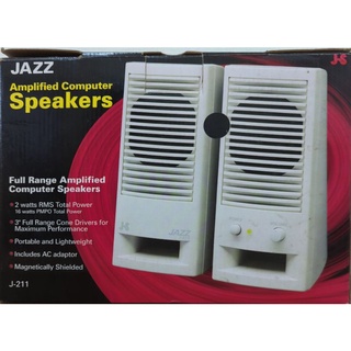 《惜福品出清》 JAZZ J-211桌上型電腦喇叭/黑色