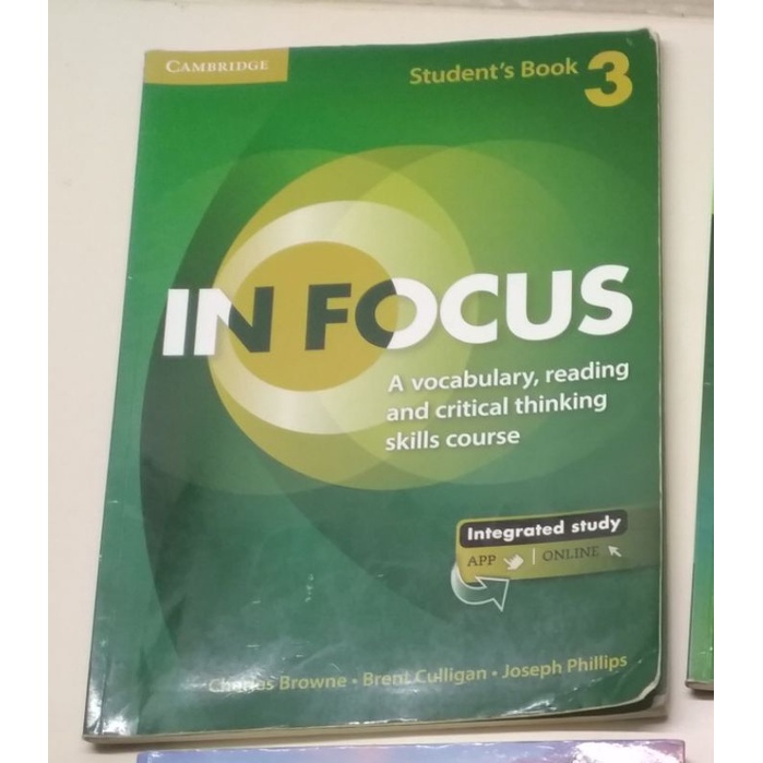 InFocus3- in focus 3大學英文閱讀用書