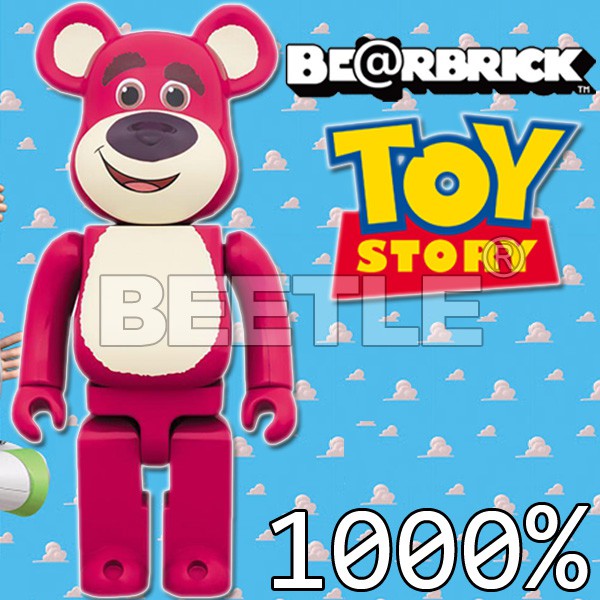 BEETLE BE@RBRICK DISNEY 玩具總動員4 熊抱哥 LOTSO 迪士尼 BEARBRICK 1000%