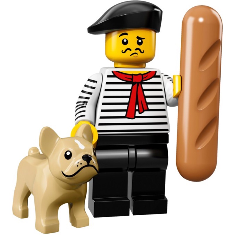 Lego 71018 9號 17代人偶 法鬥 鬥牛犬