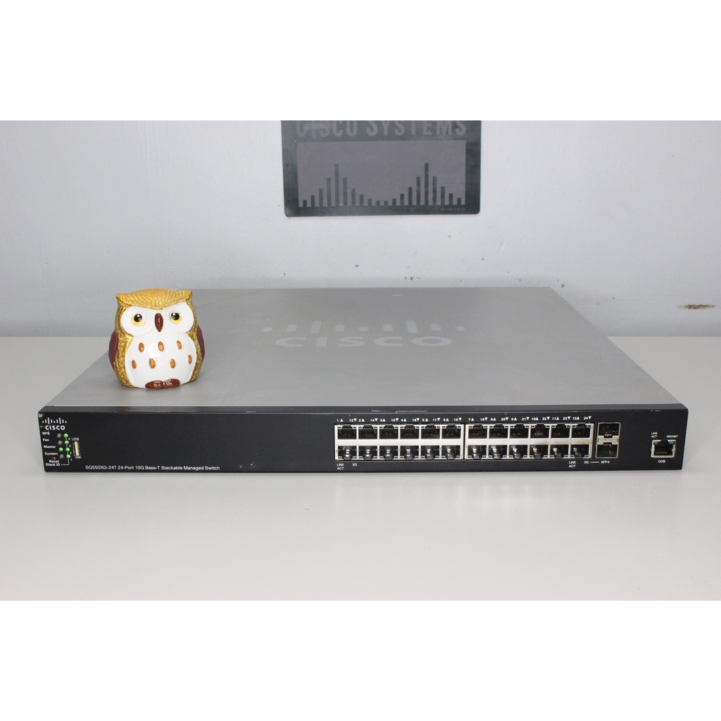 Cisco SG550XG-24T-K9 24 x 10 Gigabit Ethernet 2x SFP + Stack