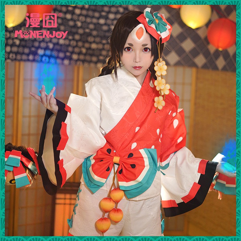 漫囧 陰陽師手游座敷童子cos花火之約cos服裝現貨 蝦皮購物