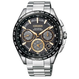 CITIZEN 星辰錶 CC9015-54F 任賢齊配戴款鈦金屬GPS衛星光動能腕錶 /黑麵 47mm