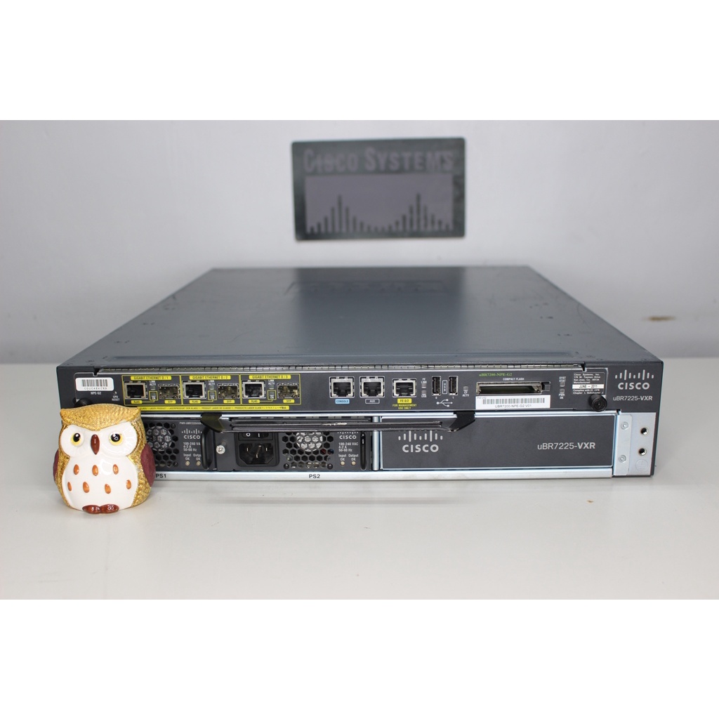 CISCO UBR7225VXR ROUTER W UBR7200 NPE-G2 Processing Engine