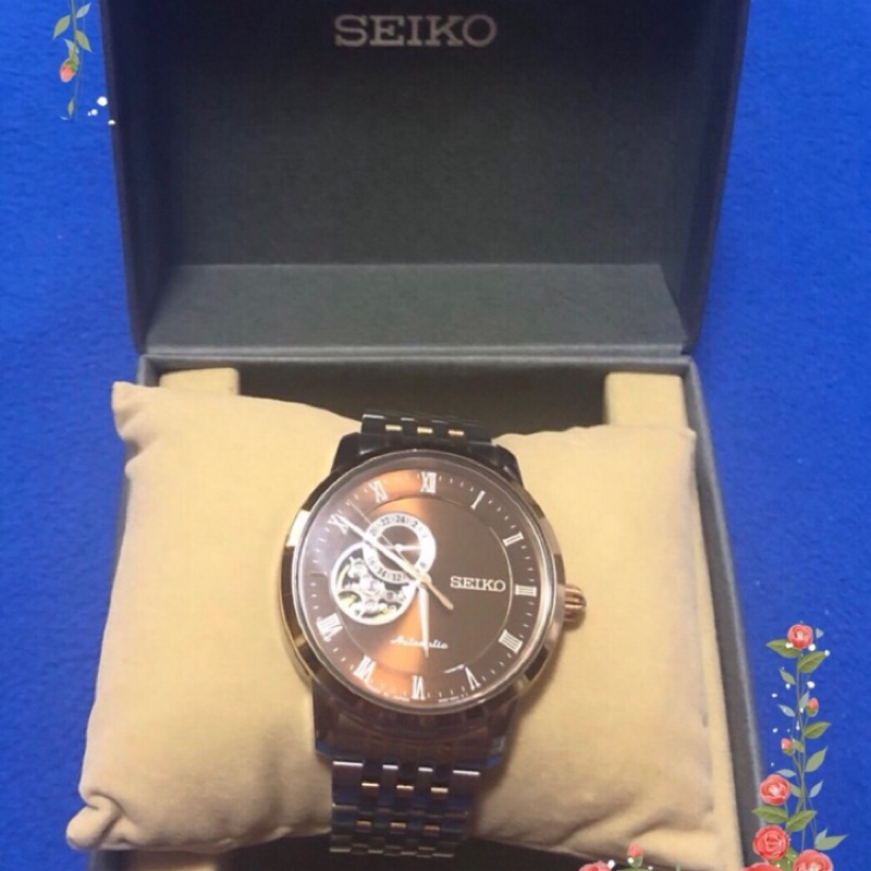 SEIKO Presage 4r39 鏤空機械錶